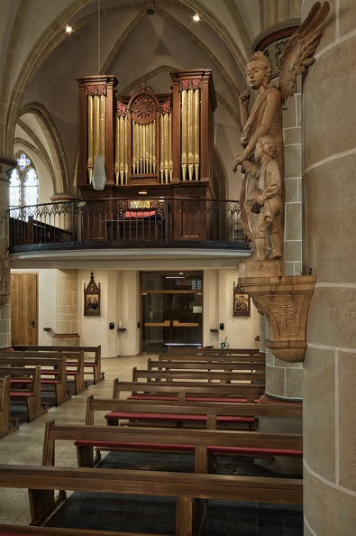 Orgel mit Engel